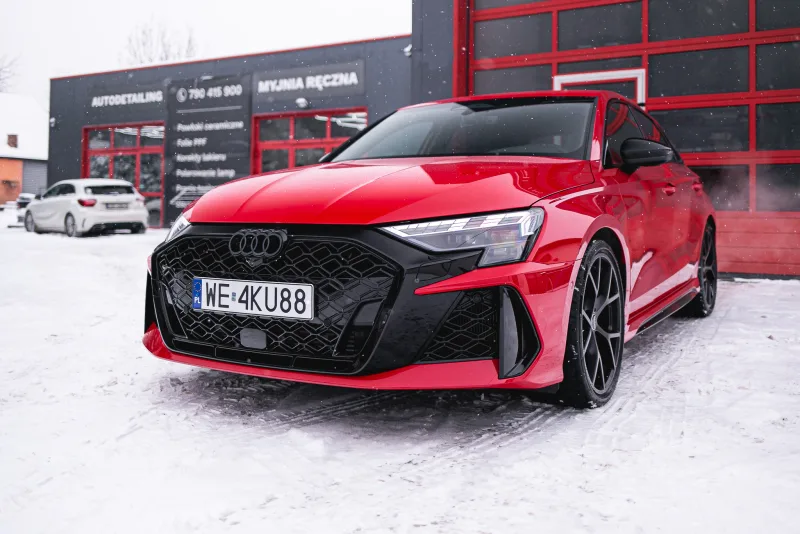 Folie PPF Audi RS3 - studio detailingowe Shiro Brzesko