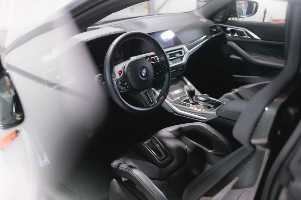 BMW M4 - Zmrożenie folią PPF - Shiro Detailing Brzesko
