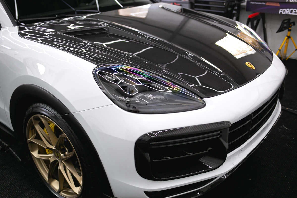 Porsche Cayenne Turbo GT - Full PPF - Shiro Detailing Brzesko